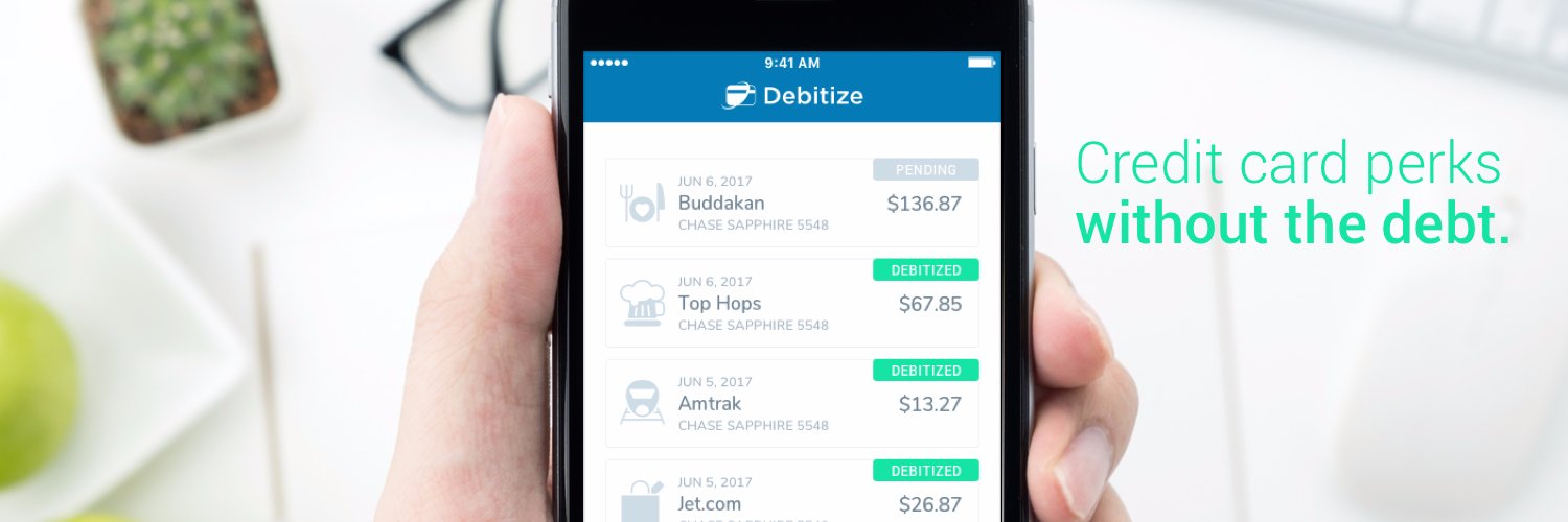 Debitize's profile banner image