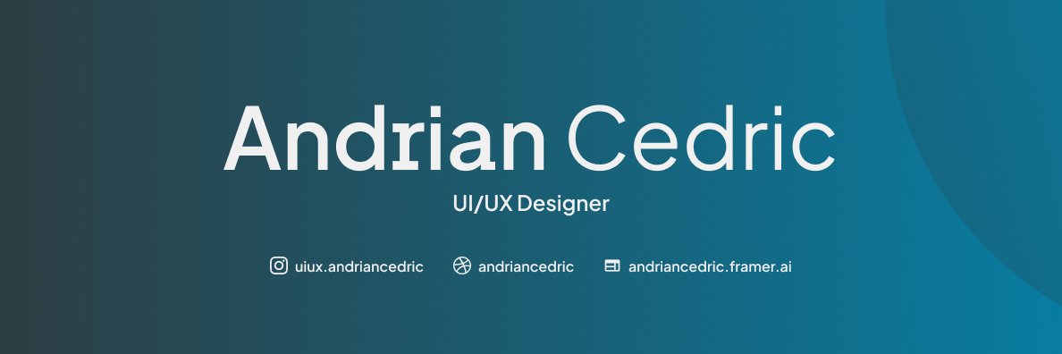 andriancedric's profile banner image