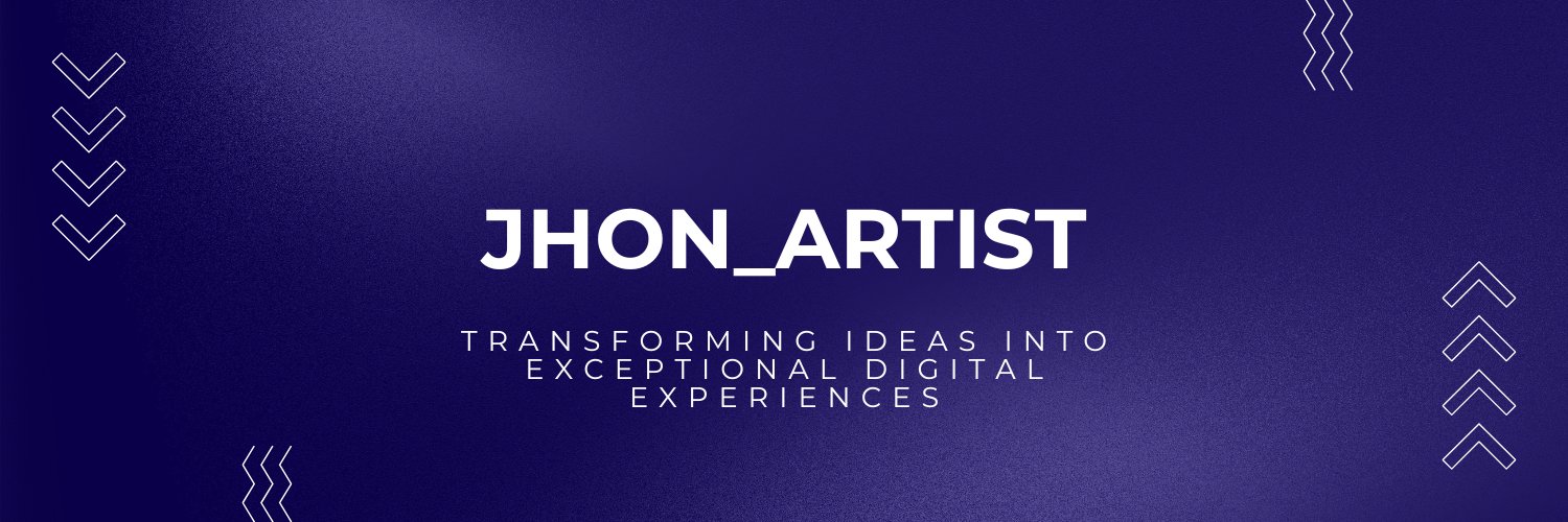 John | the artist banner