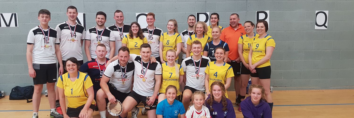 Cleobury Volleyball banner