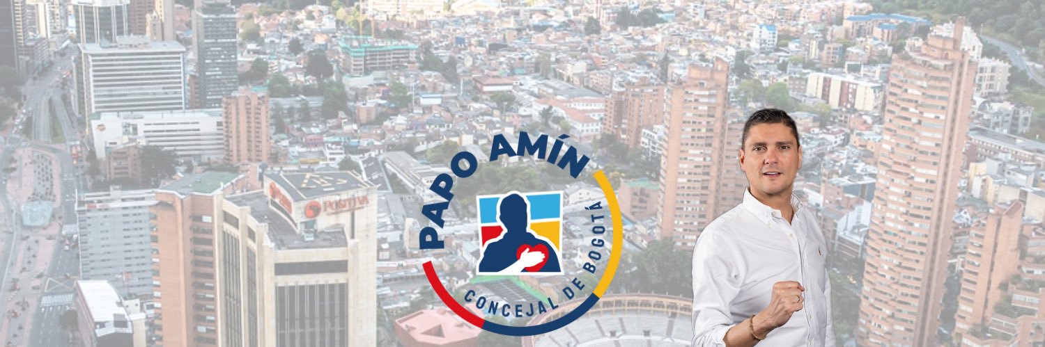 Papo Amin | Presidente Concejo de Bogotá banner