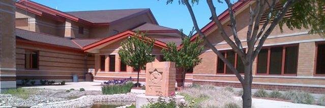 Harding School Library banner