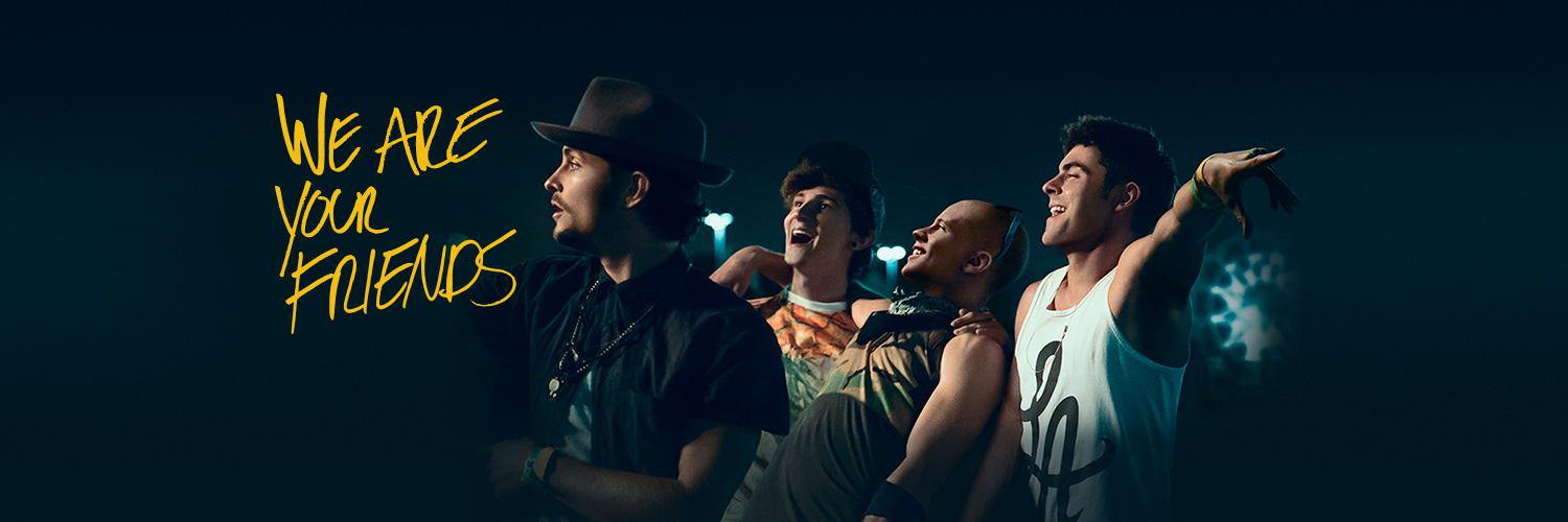 WE ARE YOUR FRIENDS banner