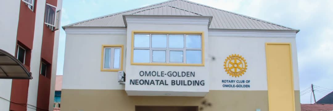 Rotary Club of Omole-Golden banner