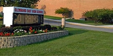 Glenbard East Choir banner