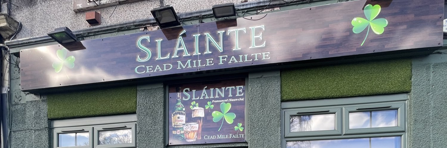 Sláinte banner