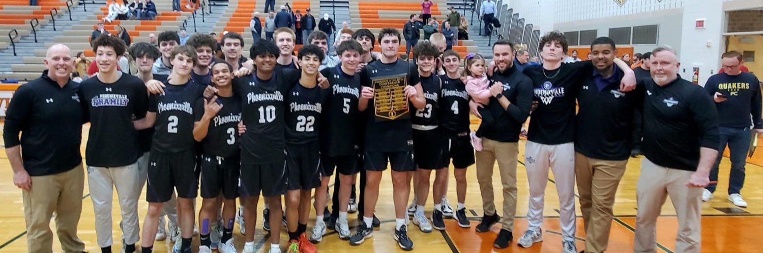 Phoenixville Basketball banner