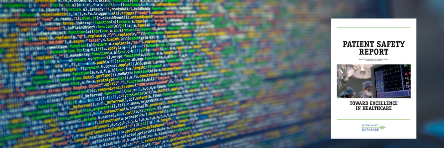 Patient Safety Database banner