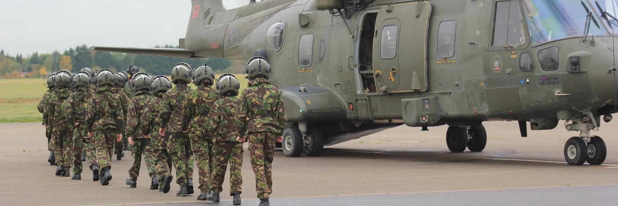 Shawbury Air Cadets banner
