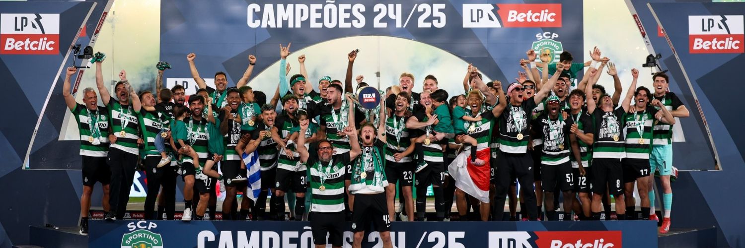 Medeiros 🦁 Sporting Bicampeão Nacional 💚💚🏆🦁 banner