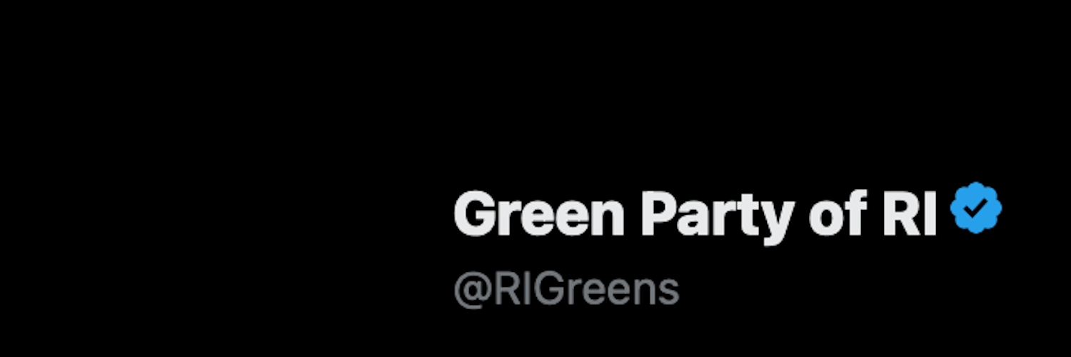 Green Party of RI banner