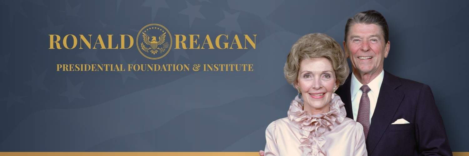 Ronald Reagan Presidential Foundation & Institute's banner