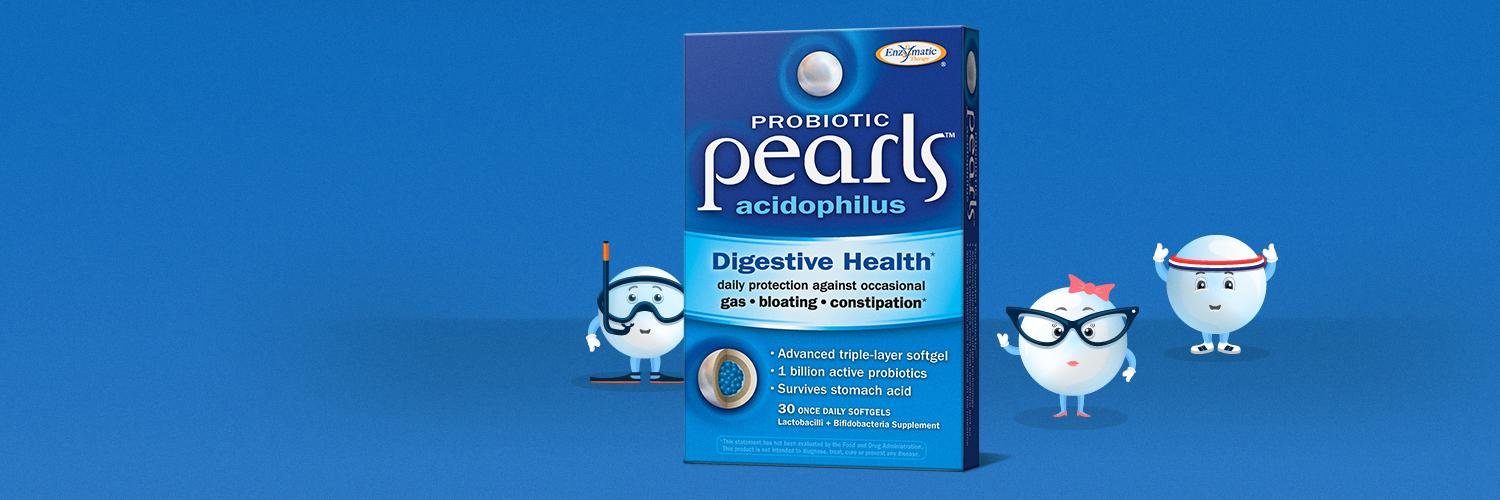 Twitter banner for @Pearls