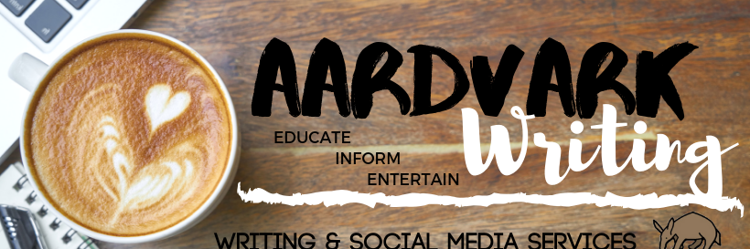 Aardvark Writing - B2B Writing & Editing Service banner