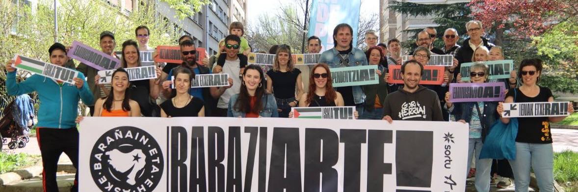 Sortu Barañain banner
