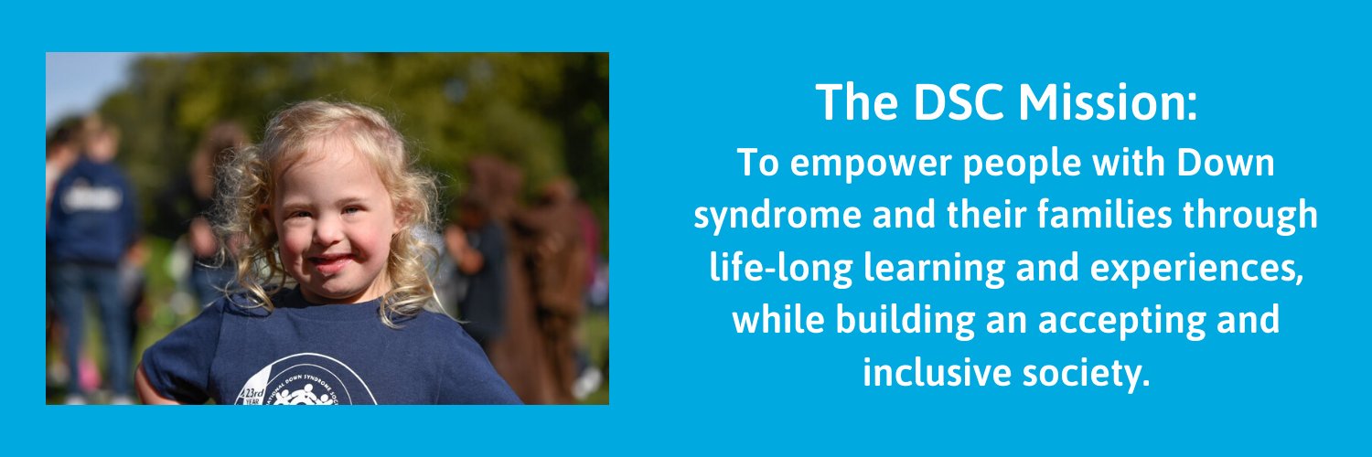 Down Syndrome Community (DSC) banner