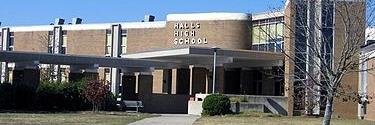Halls High School banner