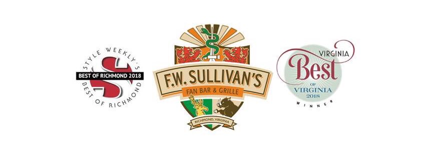 F.W. Sullivan's “Sully’s”🥃🍺🍔🍳 banner