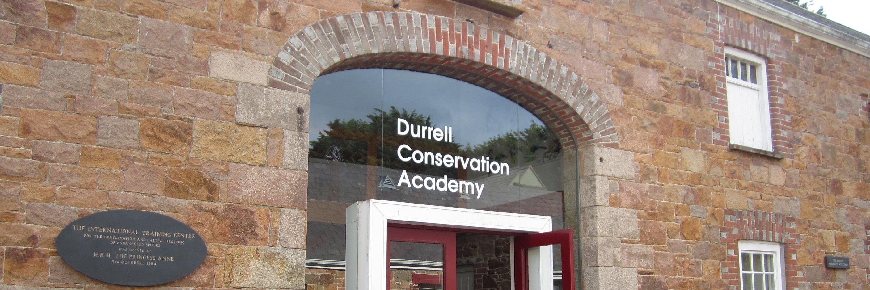 Durrell Conservation Academy banner