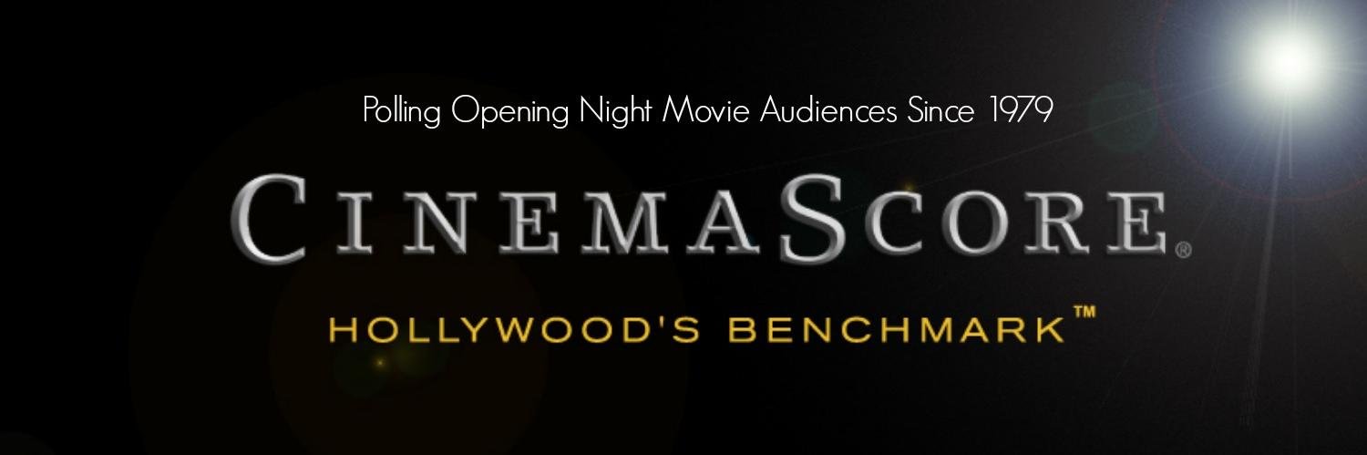 CinemaScore banner