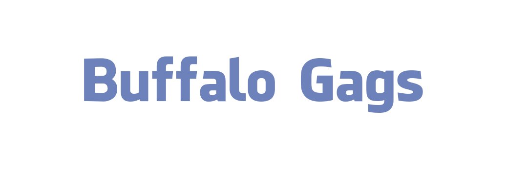 Buffalo Gags banner