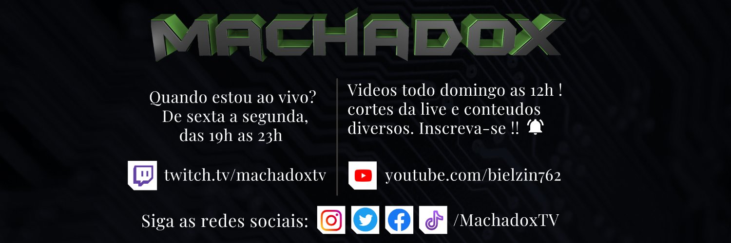 machadoxtv's profile banner image