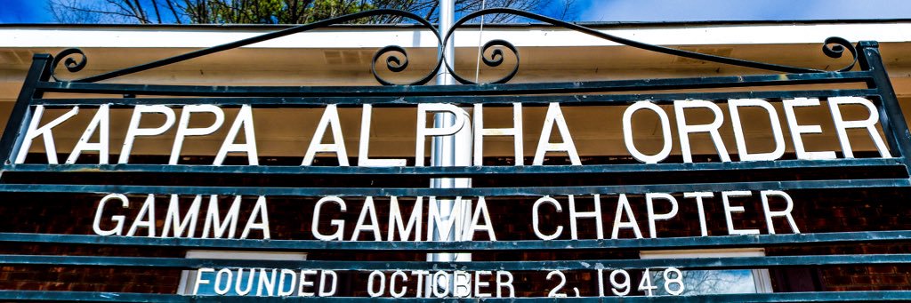 Kappa Alpha Order banner