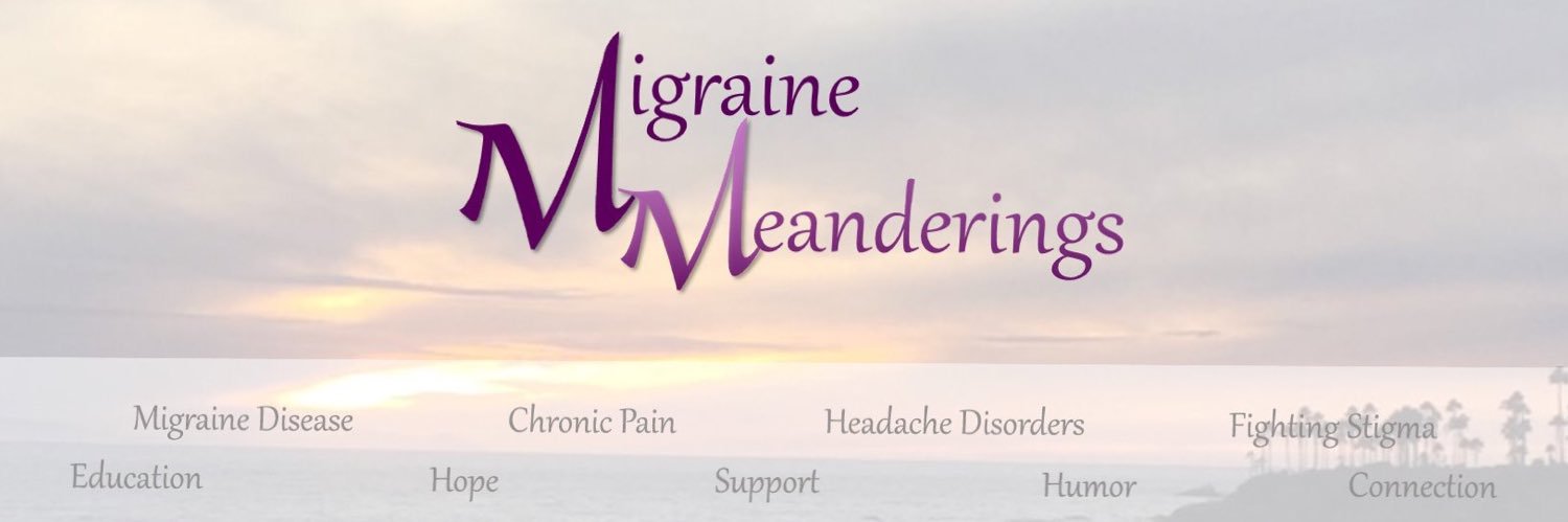 Migraine Meanderings banner