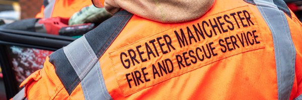 Greater Manchester Fire & Rescue Service's banner