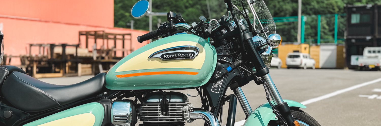 ぱつこは青緑バイク乗り banner