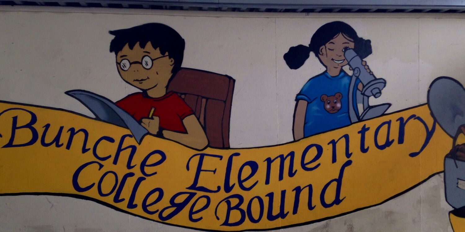 Bunche Elementary banner