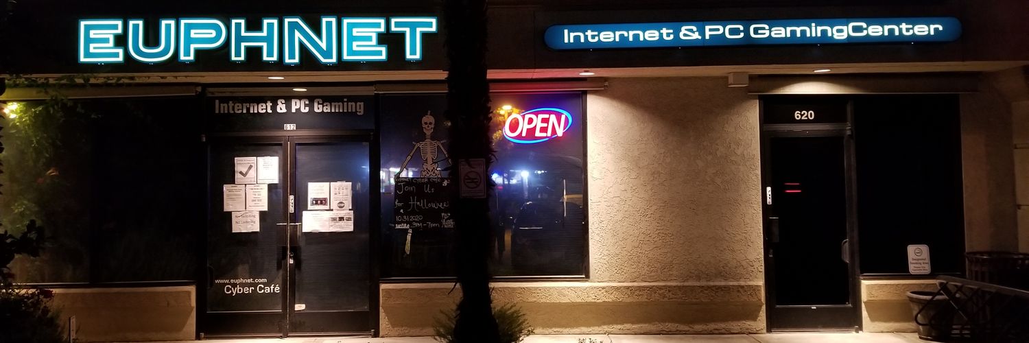 Euphnet Cyber Café banner