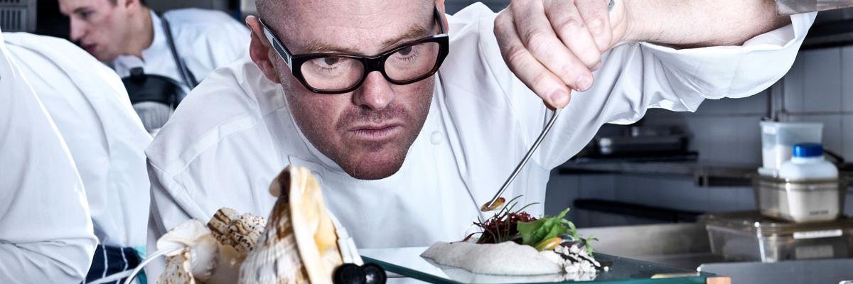 Heston Blumenthal banner