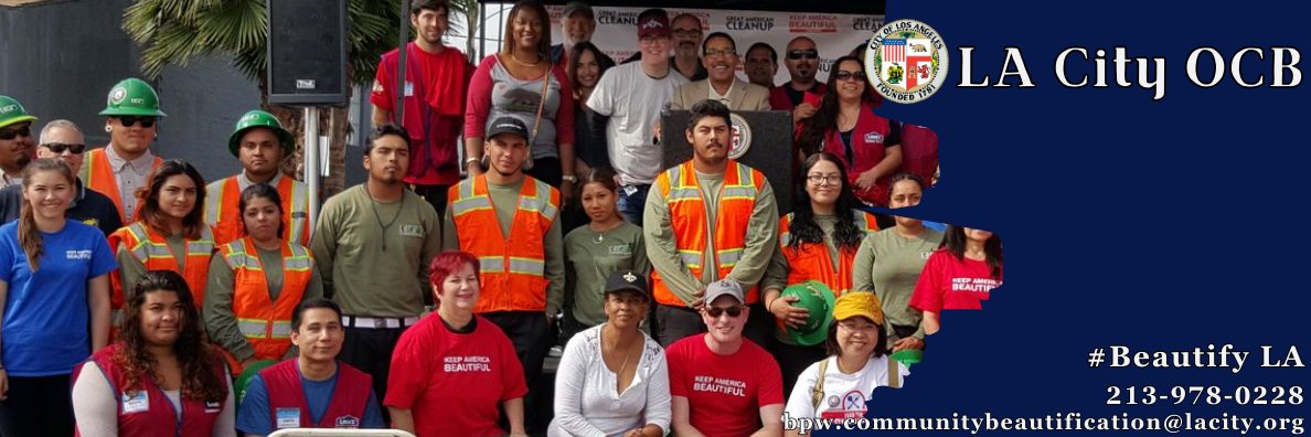 LA City Office of Community Beautification banner
