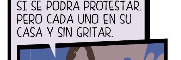 Protesta Las Palmas banner