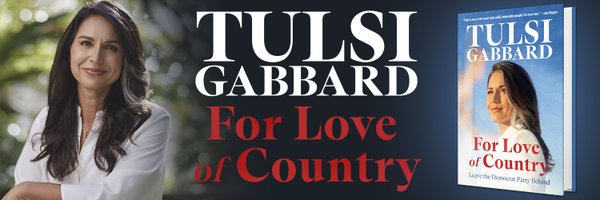 Tulsi Gabbard 🌺 Profile Banner