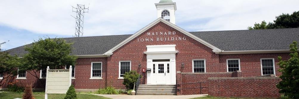 Maynard Town Administrator banner
