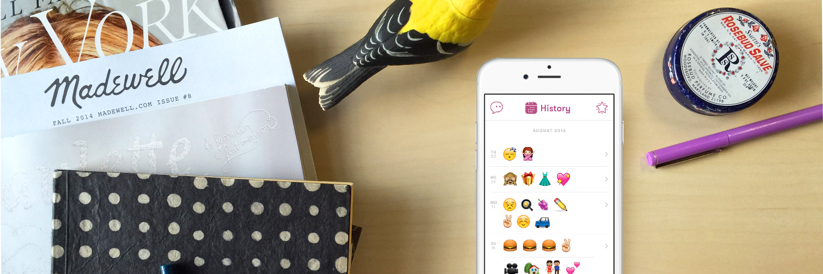 emojiary's profile banner image