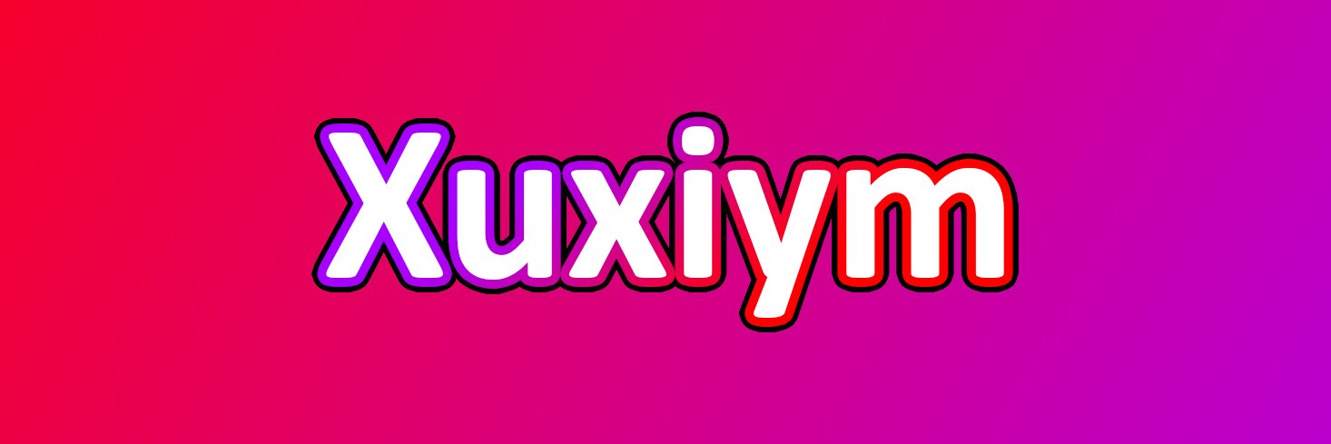Xuxiym's profile banner image