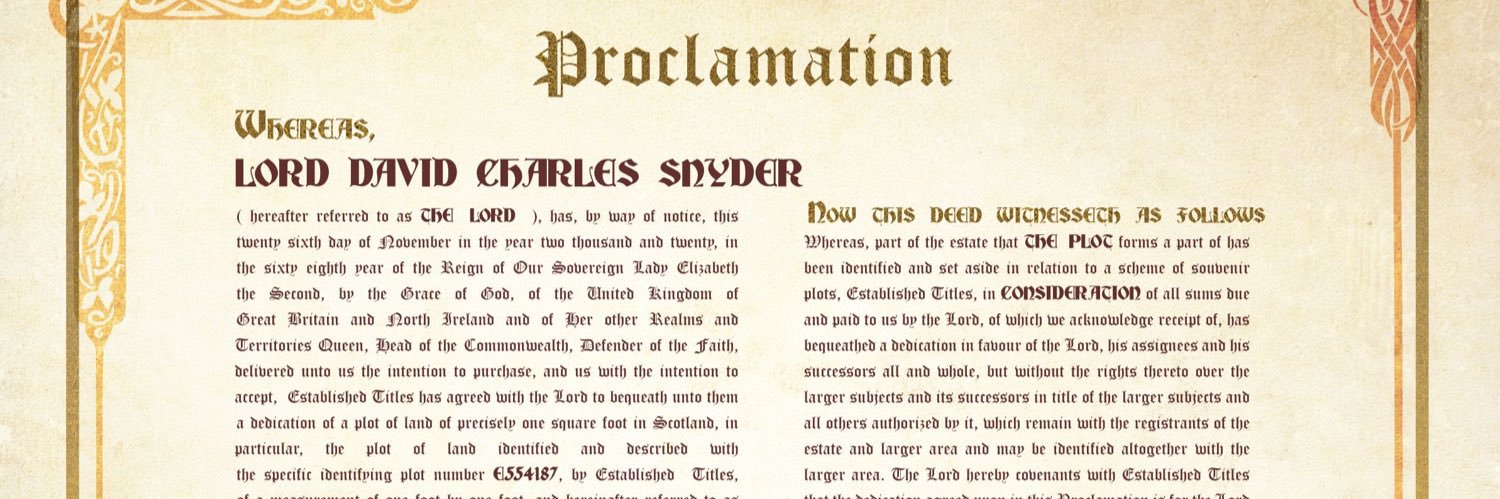 LordDSnydes's profile banner image