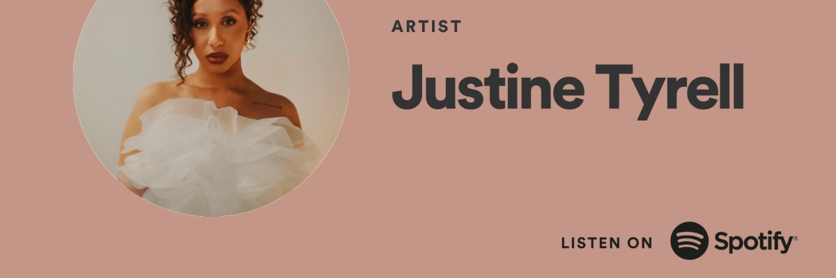 Justine Tyrell banner