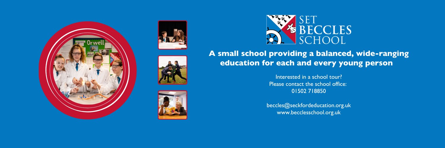 SET Beccles School banner