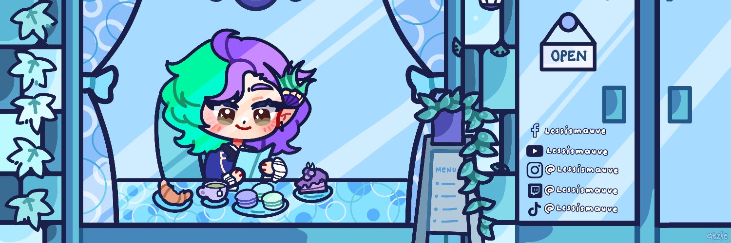 Lessismauve's profile banner image