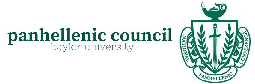 Baylor Panhellenic banner