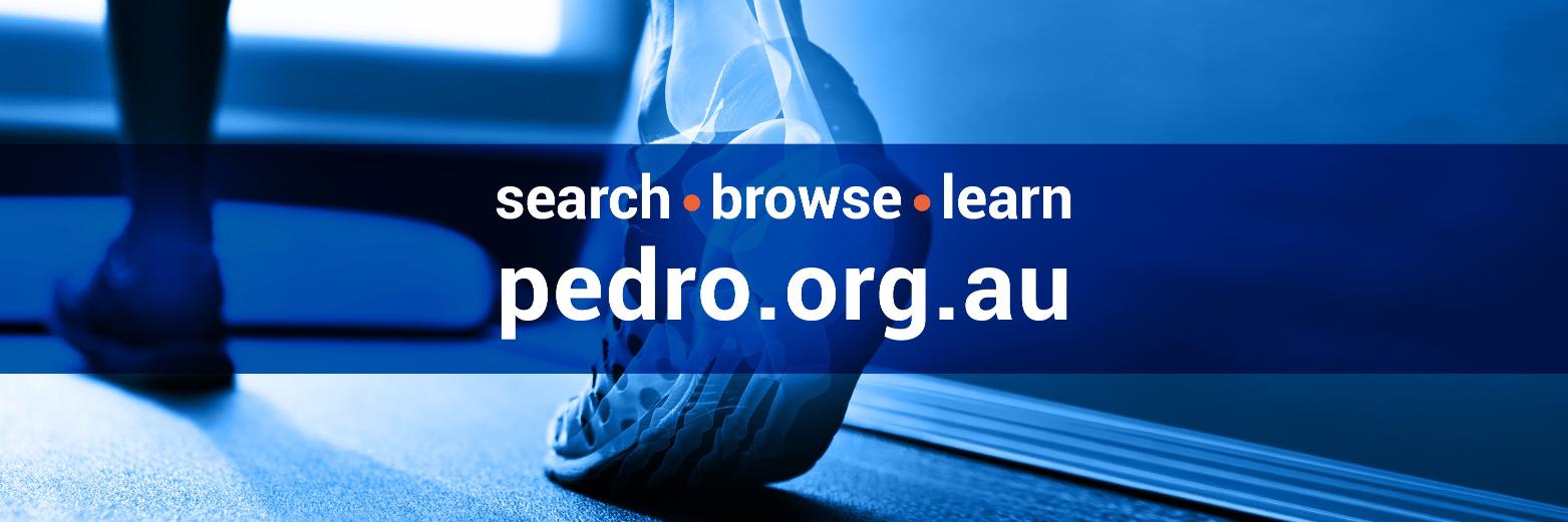 PEDro banner