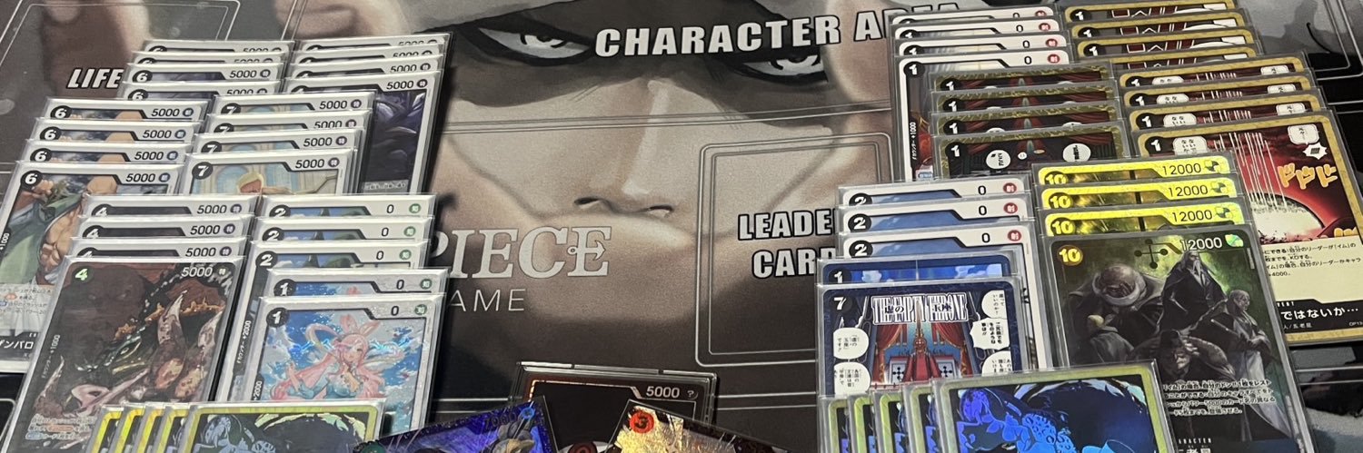 ʞ @ワンピースカード banner