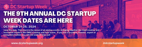 DCstartupweek Profile Banner