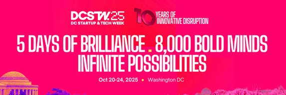 DC Startup & Tech Week banner