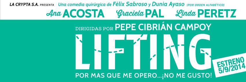 lifting banner