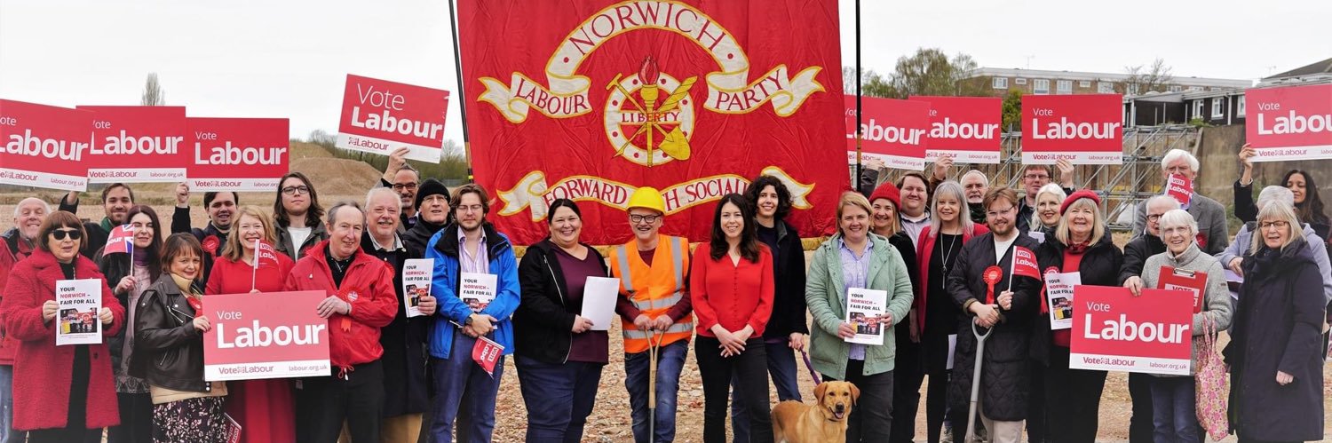 Norwich Labour banner